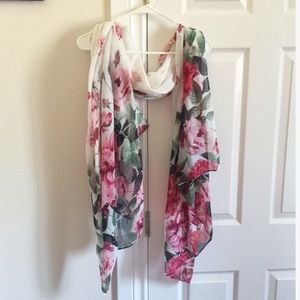 Floral scarf